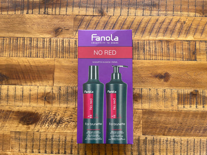 Finola No Red Shampoo and Mask 350ml Gift Pack