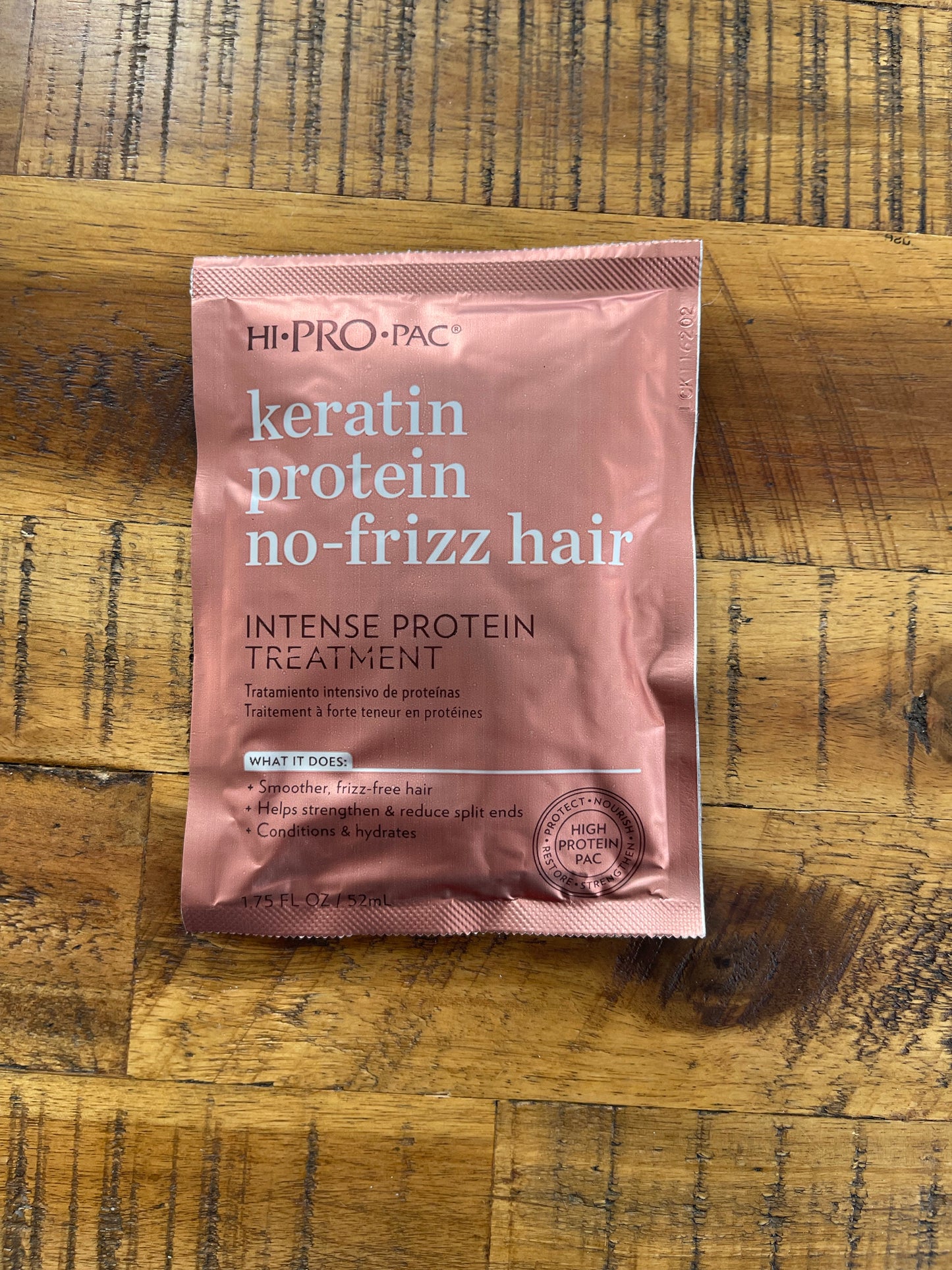 Keratin Protein no-frizz hair