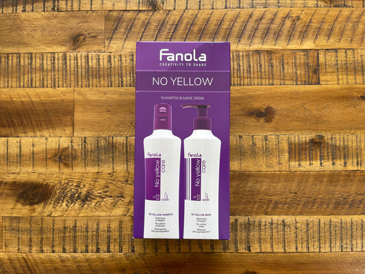 Finola No Yellow Shampoo and Mask 350ml Gift Pack
